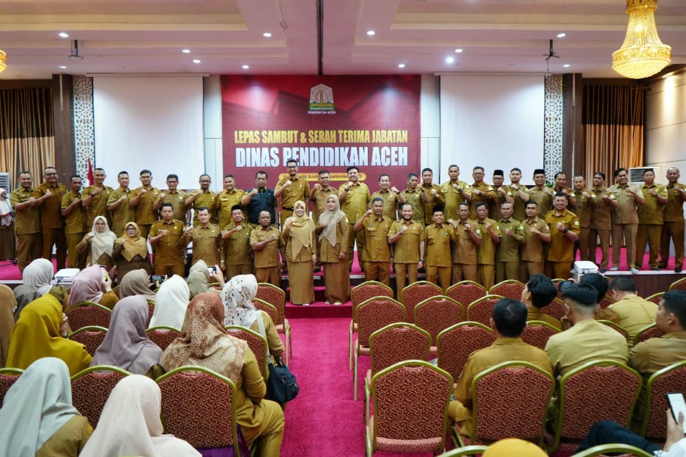 Kadisdik Aceh Minta Pejabat Baru Langsung Bekerja Optimal