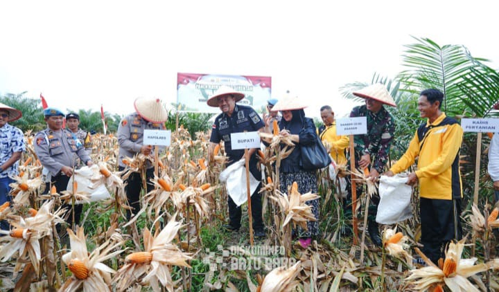 Panen Raya Jagung Serentak, Kapolri Dorong Swasembada Pangan