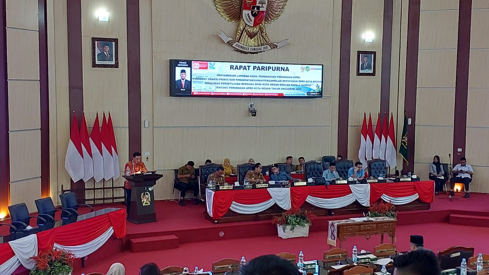DPRD-Pemko Medan Sahkan P-APBD 2025