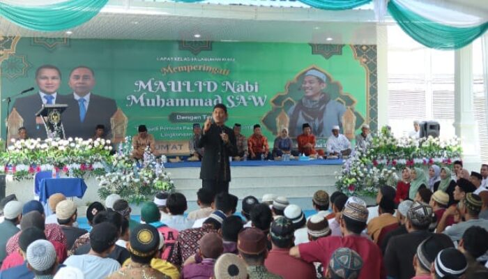 Maulid Nabi Di Lapas Labuhanruku, Warga Binaan Tampilkan Hadroh