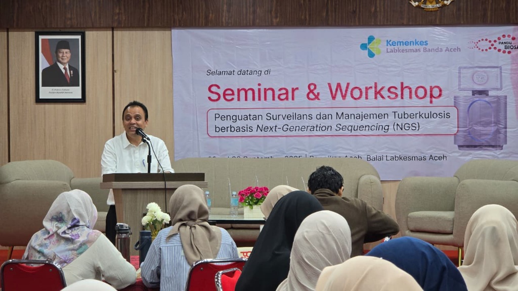 Plh Kadinkes Aceh Buka Workshop Teknologi Genomik Untuk Perkuat Diagnosis Tuberkulosis