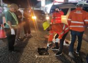 Dinas PUPR Aceh Patching Ruas Jalan Keutapang Dua – Mata Ie