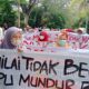 Ricuh Di Kantor Bupati, Mahasiswa Dan Pedagang Madina Tuntut Penurunan Sewa Kios Serta Copot Kadis Perdagangan