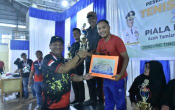 Ini Pemenang Dan Kategori Turnamen Tenis Meja Piala Bupati Aceh Tamiang