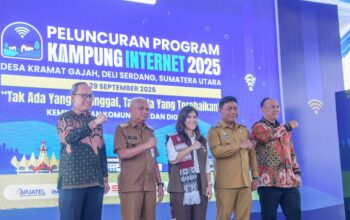 Menteri Komdigi Resmikan Kampung Internet Di Galang