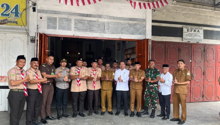 Wabup Resmikan Sekretariat Dan Unit Usaha Pramuka Kwarcab Aceh Tamiang