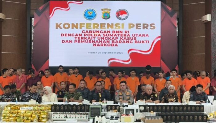 Ribuan Kasus Narkoba Diungkap, Akademisi Apresiasi Polda Sumut