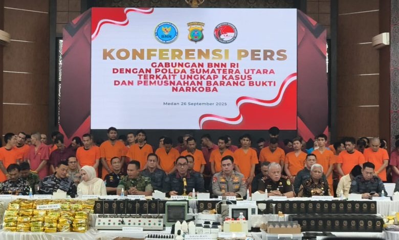 Ribuan Kasus Narkoba Diungkap, Akademisi Apresiasi Polda Sumut