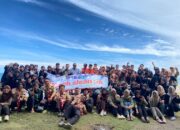 Pramuka UIN Sultanah Nahrasiyah Dan Mahasiswa Bersihkan  Pantai Ujung Batee