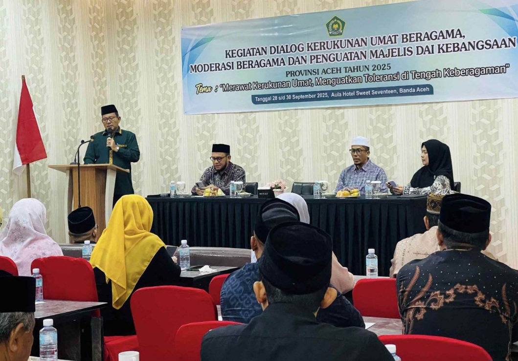 Kemenag Aceh Gelar Dialog KUB, Moderasi Beragama Dan Penguatan Majelis Dai Kebangsaan