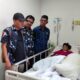 Ketua  AMPI Langkat Jenguk Farel Korban Monyet Liar 