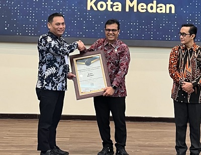 Raih Penghargaan GM-DTGI Award 2025, Pemko Medan Terbaik Di Sumut Terapkan Transformasi Digital