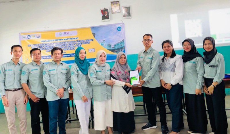 TIM PKM Unimed Dorong Pembelajaran Inovatif Dengan Teknologi Berbasis AR