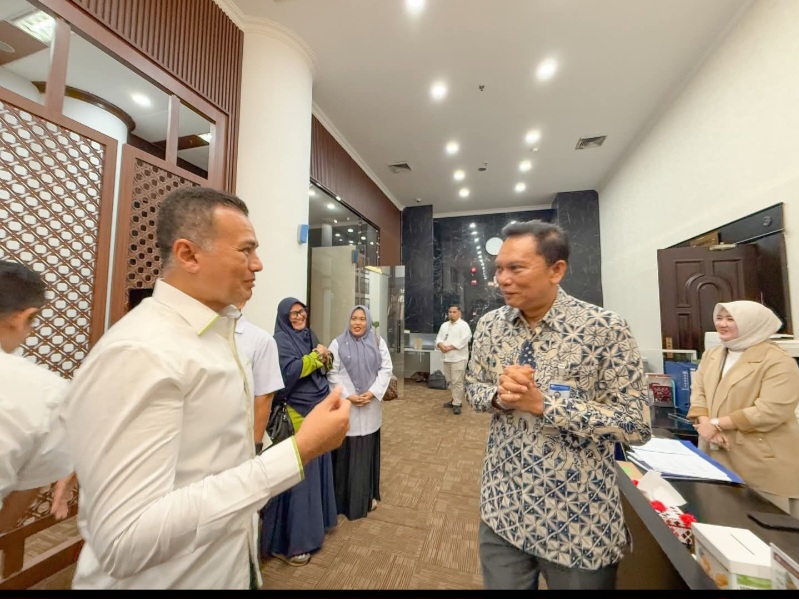 MES Sumut Audiensi dengan BI, Ijeck Paparkan Program Ekonomi Umat Berbasis Syariah