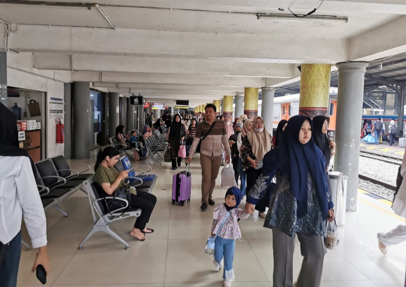 Masa Long Week Maulid Nabi, Penumpang KA Di Sumut Naik 47 Persen