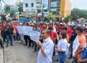 Di Simalungun, Buruh Pabrik Kelapa Sawit Demo Tuntut Upah Lembur
