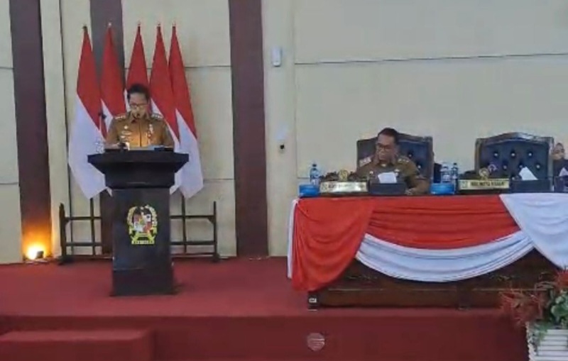Walikota Medan Sampaikan Nota Keuangan, RAPBD 2026 Rp 7,2 T