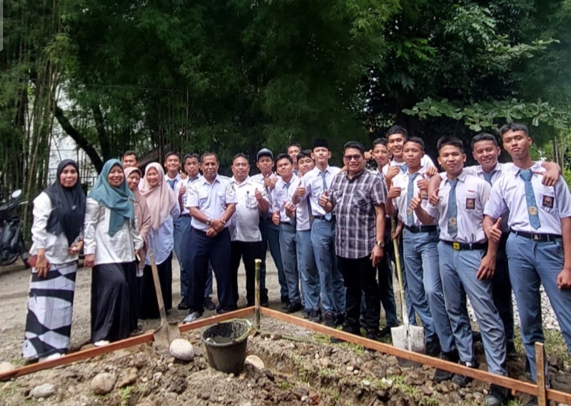 Peletakan Batu Pertama Revitalisasi Gedung SMAN 2 Medan Didukung Penuh Pemerintah Pusat Dan Gubsu