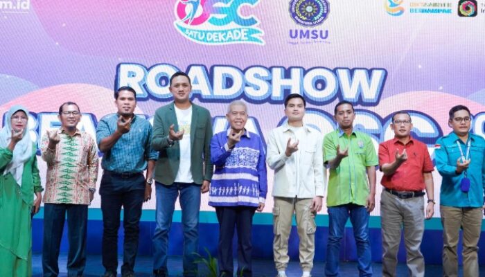Ratusan Siswa Dari 20 SMA Antusias Ikuti UMSU “Roadshow Beasiswa OSC 2025”