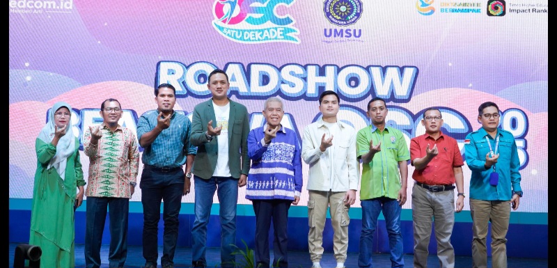 Ratusan Siswa Dari 20 SMA Antusias Ikuti UMSU “Roadshow Beasiswa OSC 2025”