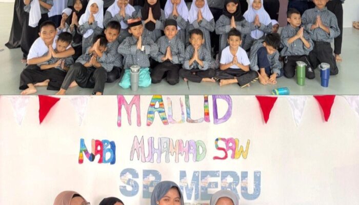 Mahasiswa KKN UIN Jakarta Gelar Maulid Nabi 1447 H Bersama SB Meru