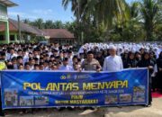 Kasat Lantas Polres Padang Lawas Imbau Santri Pesantren Tertib Berlalulintas