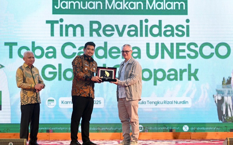Kaldera Toba Kembali dapat Kartu Hijau UNESCO, Gubsu Ajak Terus Jaga Bersama