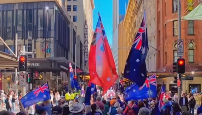 Ribuan Orang Di Australia Turun Ke Jalan