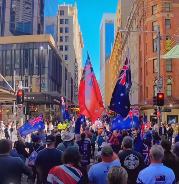 Ribuan Orang Di Australia Turun Ke Jalan