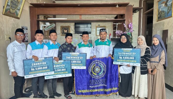 UMSU Juara 3 Umum “The Second International Quran Recitation Award 2025”