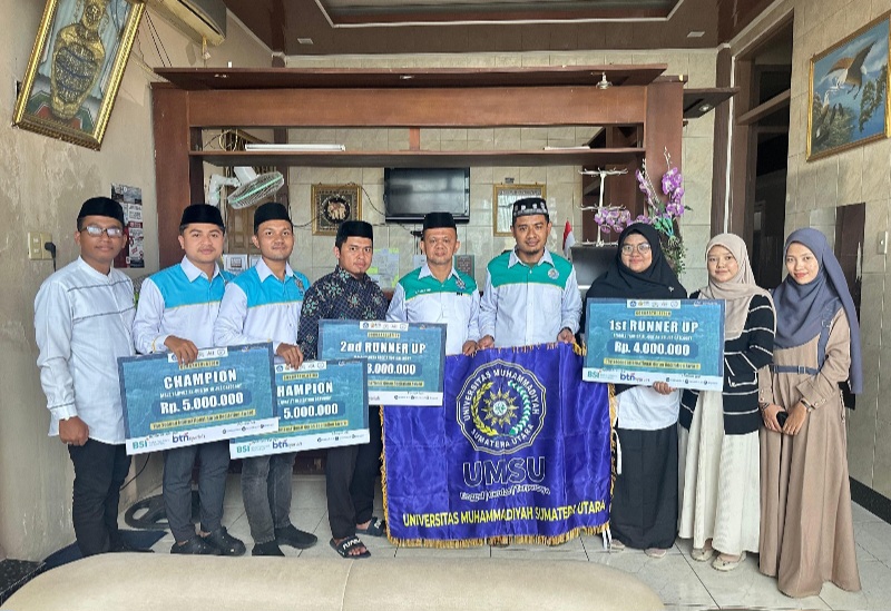 UMSU Juara 3 Umum “The Second International Quran Recitation Award 2025”