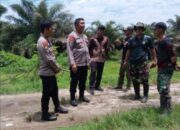 Dit Pamobvit Poldasu Gelar Anev Sistem Pengamanan Di Perkebunan Tanjung Garbus Pagar Merbau