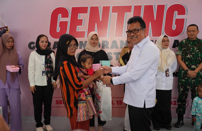 Kolaborasi PTPN IV Lawan Stunting Di Sergai: Dari Rumah Layak Hingga Nutrisi Untuk Generasi Sehat