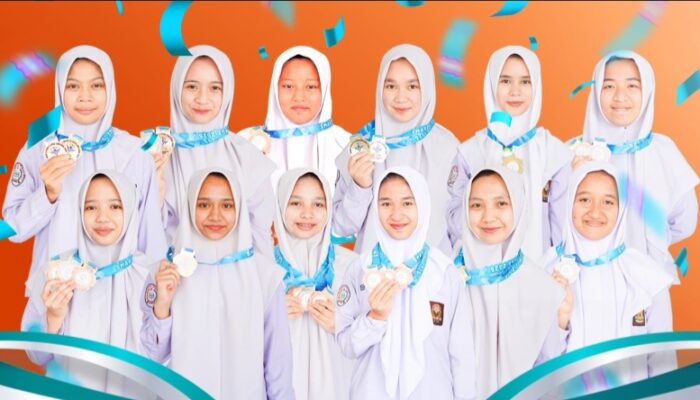 17 Siswi SMA Plus Jabal Rahmah Mulia Raih Medali Di Kompetisi Pelajar Indonesia
