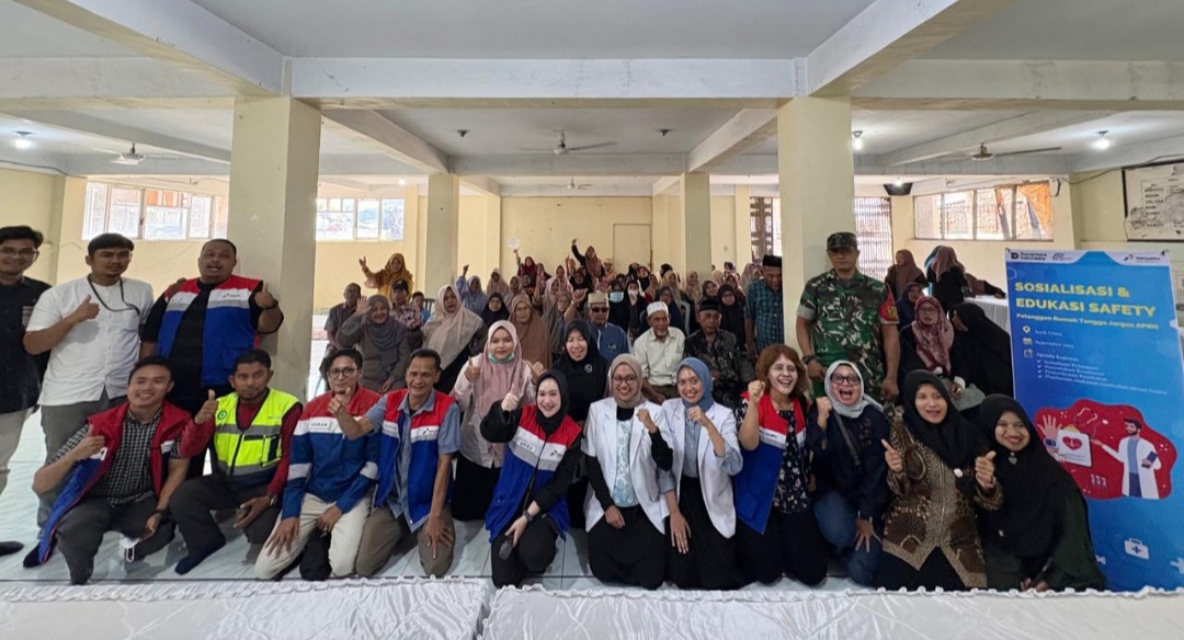 Tingkatkan Kenyamanan, PGN Sosialisasi Safety Jargas Di Aceh Utara