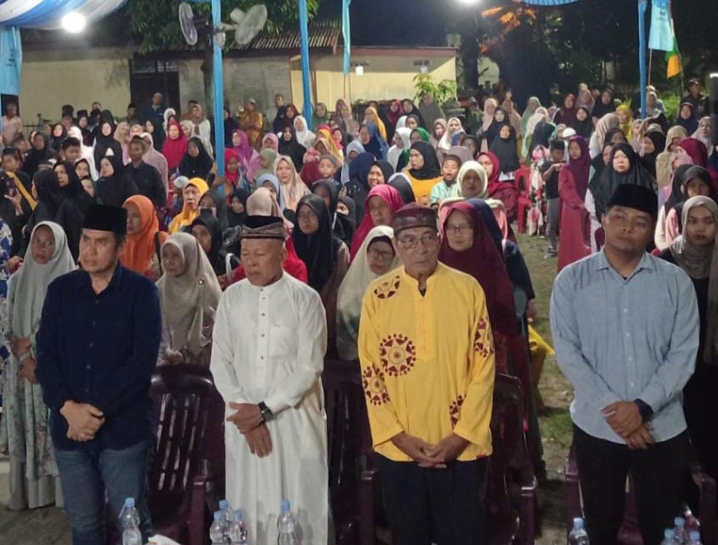 Seribuan Warga Lingkungan XII Sei Agul Medan Barat Peringati Maulid