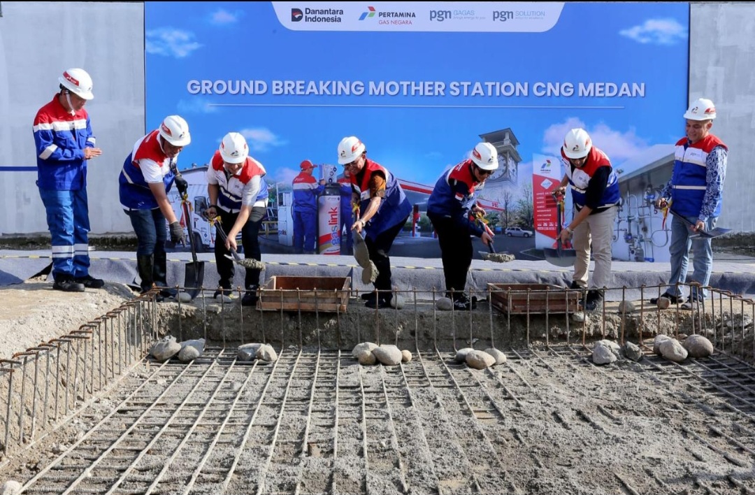PGN Gagas Bangun Mother Station CNG Di Medan, Tingkatkan Layanan Gas Bumi