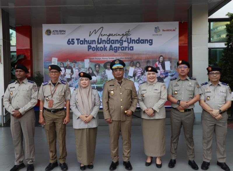 Hari Agraria Di BPN Sumut Khitmad, Menteri ATR: Transformasi Sertifikat Elektronik Memutus Praktik Mafia Tanah
