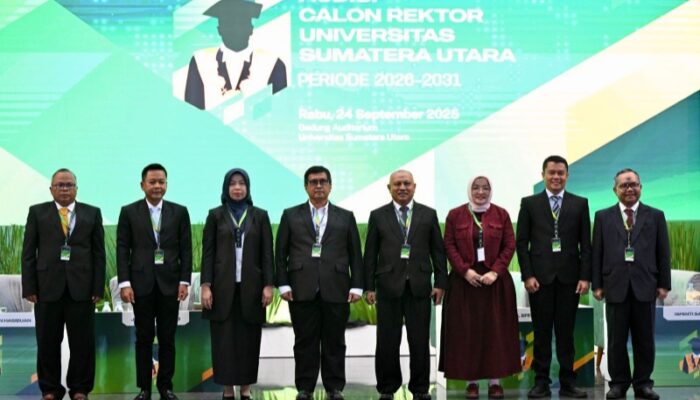 Audisi Rektor USU 2026-2031 Berjalan Sukses, 8 Calon Paparkan Program Kerja Terbaiknya