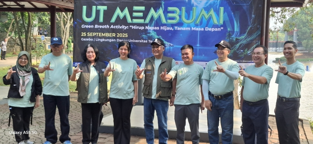 Tiga Pohon, Tiga Makna: Simbolisme Keberlanjutan dari Universitas Terbuka