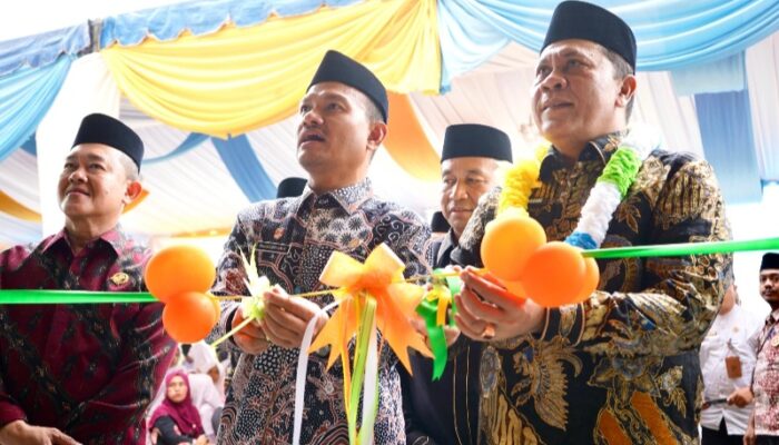 Kakanwil Kemenagsu Resmikan Gedung MTsN 2 Tanjungbalai