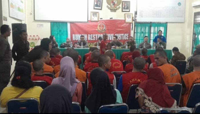 PT ARB Dan Kejari Belawan Gelar RJ Untuk 24 ‘Rayap Besi’