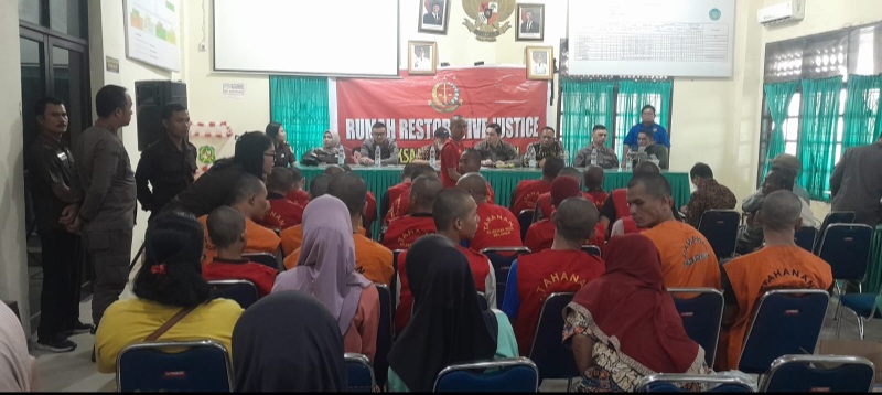 PT ARB Dan Kejari Belawan Gelar RJ Untuk 24 ‘Rayap Besi’