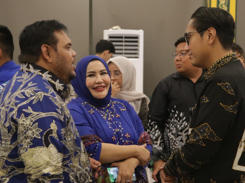 Rektor UDI Bersama Raja Muda Perlis Hadiri Jamuan Makan Malam Wali Kota Medan