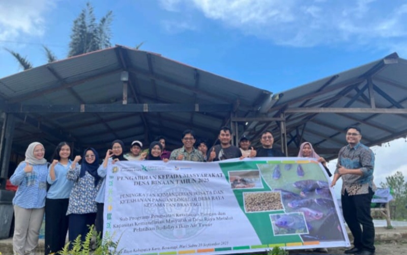 LPM USU – Fakultas Pertanian Luncurkan Program Desa Binaan Komprehensif Di Karo