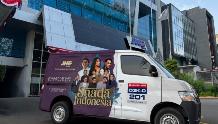 JNE Resmi Jadi Official Logistics Partner Konser Snada Indonesia