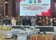 BNN, Polda Sumut Dan Polda Aceh Amankan 1,7 Ton Narkotika, 6.004 Tersangka Ditangkap