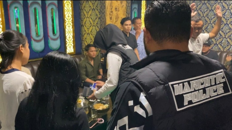 Polrestabes Medan Razia THM Capital Building