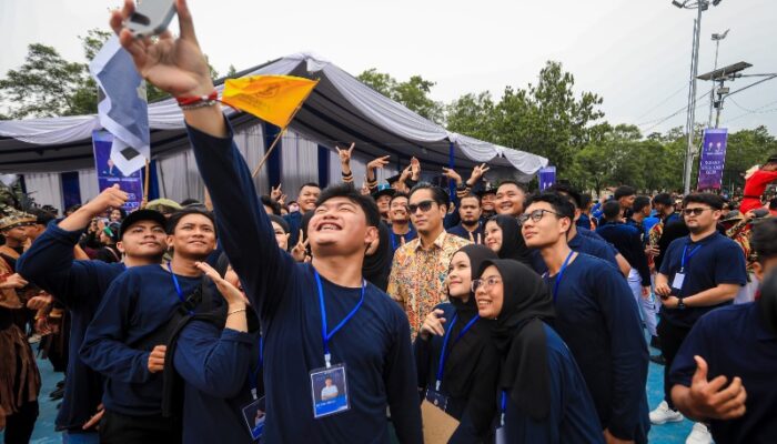Diikuti 1.000 Pelajar, Rico Waas Berharap Lomba Kreasi Formasi Pemuda 2025 Sebagai Tonggak Semangat Baru Untuk Jadi Generasi Emas Berprestasi