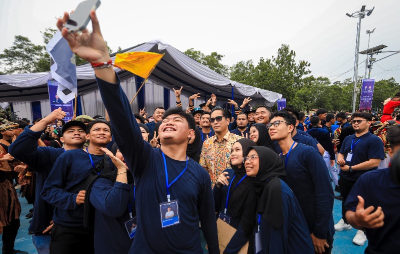 Diikuti 1.000 Pelajar, Rico Waas Berharap Lomba Kreasi Formasi Pemuda 2025 Sebagai Tonggak Semangat Baru Untuk Jadi Generasi Emas Berprestasi